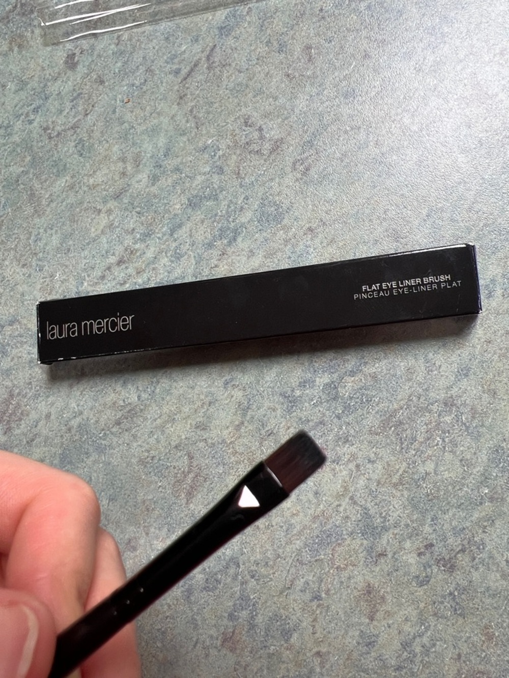 laura mercier Black Flat Eye Liner Brush - Angled Precision